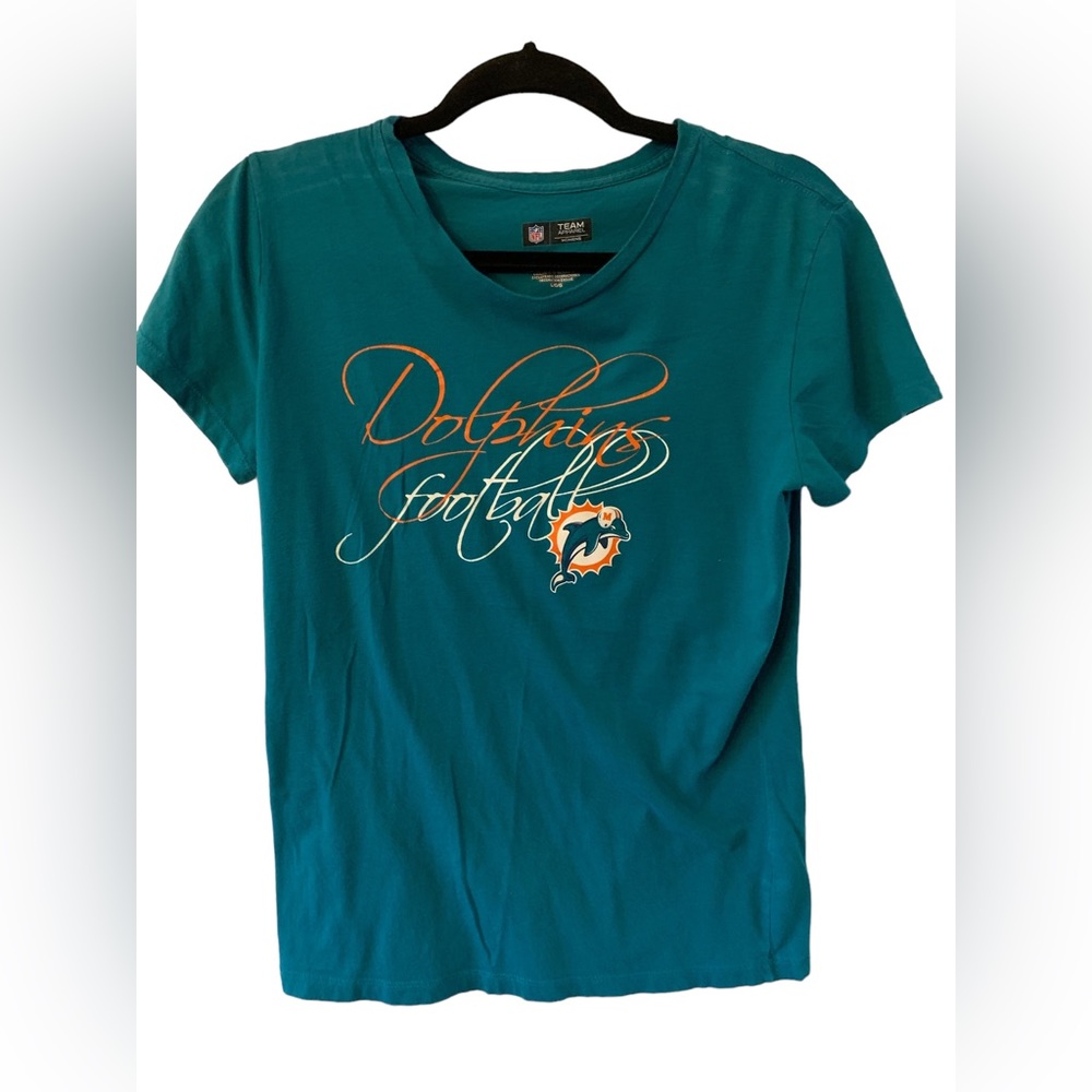 NFL Miami‎ Dolphins Women's T-Shirt Size Large
